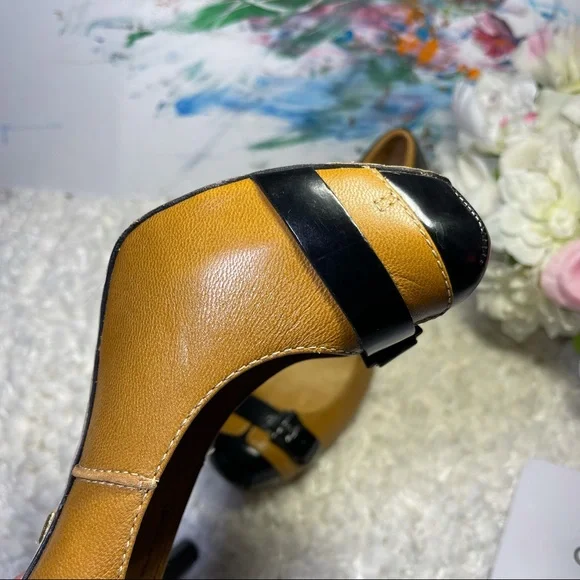 LAMB leather platform pump - Picture 8 of 10